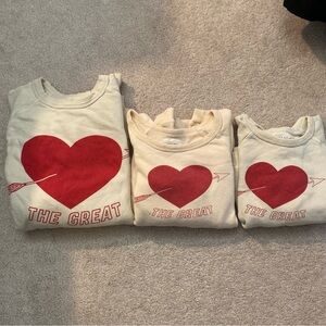 The Great heart sweatshirt kids sz 10